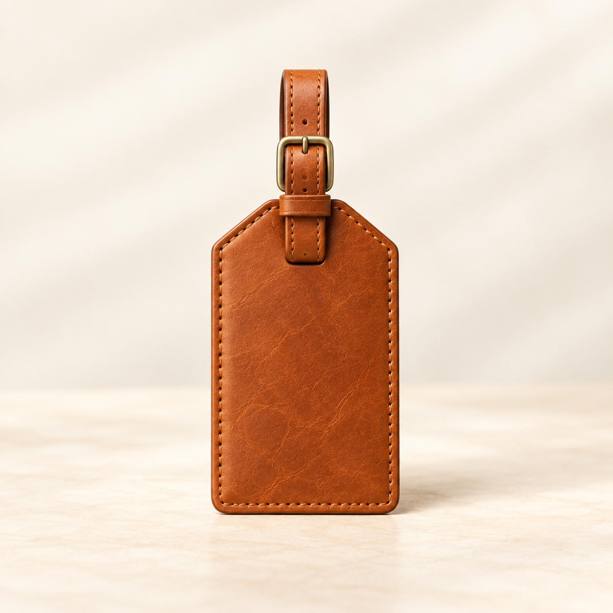 Custom leather luggage tags with logo